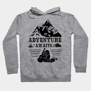 Adventure awaits Hoodie